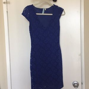 Blue Lace Dress